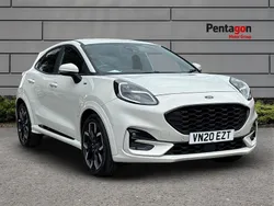 White Used 2020 Ford Puma ST-Line X SUV | £13,995 (Fair price)