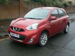 Red Used 2015 Nissan Micra Acenta Hatchback | £5,495 (Fair price)
