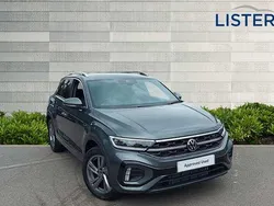 Indium grey metallic New 2025 VW T-Roc R-line SUV | £30,990 (A bit pricey)