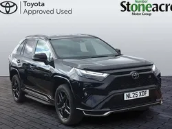 Black New 2025 Toyota RAV4 Hybrid Sport SUV | £44,000 (Expensive)