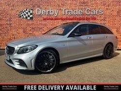 Silver Used 2019 Mercedes C43 AMG Premium Plus Estate | £32,990 (Fair price)