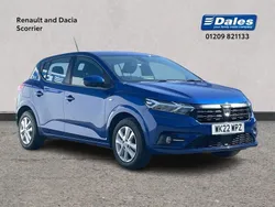 Metallic iron blue Used 2022 Dacia Sandero Comfort Hatchback | £11,750 (Fair price)
