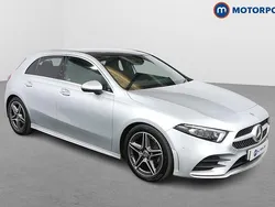 Silver Used 2021 Mercedes A180 AMG Line Premium Plus Hatchback | £21,949 (Expensive)