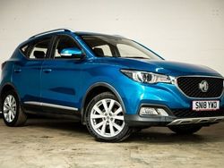 Blue Used 2018 MG ZS Excite Sedan | £7,995 (Fair price)