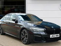 Black Used 2022 BMW 520 M Sport | £27,500 (Fair price)