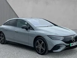 Grey Used 2024 Mercedes EQE350 AMG line Sedan | £49,245