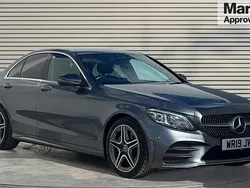 Grey Used 2019 Mercedes C200 AMG Line Premium Sedan | £18,849 (Fair price)