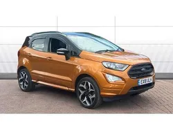 Orange Used 2018 Ford Ecosport ST-Line SUV | £10,117 (Fair price)