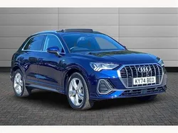 Blue Used 2024 Audi Q3 S-Line SUV | £33,795 (A bit pricey)