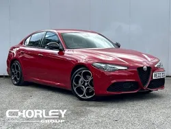 Red Used 2022 Alfa Romeo Giulia Saloon Veloce Sedan | £25,951 (Good price)