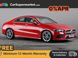Red Used 2019 Mercedes CLA200 AMG Line Premium Coupe | £28,697