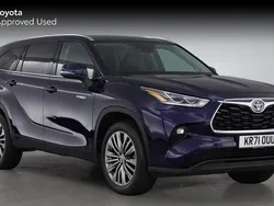 Blue Used 2022 Toyota Highlander SUV | £36,150