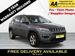 Grey Used 2018 Jeep Compass Longitude SUV | £10,395 (Fair price)