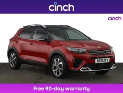 Red Used 2021 Kia Stonic 4 SUV | £14,849 (Fair price)