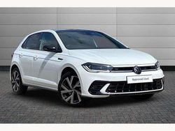 Pure white with black roof Used 2025 VW Polo Black Edition Hatchback | £22,595 (Fair price)
