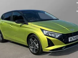 Yellow New 2025 Hyundai i20 Premium Hatchback | £20,215 (Fair price)
