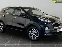 Black Used 2021 Kia Sportage 2 SUV | £9,295