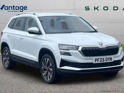 White New 2025 Skoda Karoq SE L SUV | £29,460 (Fair price)