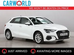 White Used 2020 Audi A3 Sportback Comfort Hatchback | £10,990 (Good price)