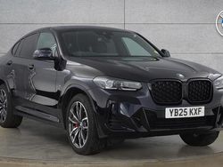 Black Used 2025 BMW X4 M Sport SUV | £46,990 (Good price)