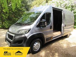 Grey Used 2021 Peugeot Boxer Van | £15,995 (Fair price)