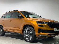 Orange Used 2023 Skoda Karoq SportLine SUV | £26,796 (Fair price)