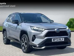 Silver blade bitone Used 2022 Toyota RAV4 Hybrid SUV | £31,290 (Good price)