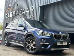 Blue Used 2018 BMW X1 xLine SUV | £9,794 (Expensive)