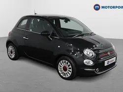Black Used 2021 Fiat 500 Red Hatchback | £8,499 (Fair price)