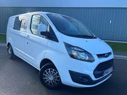 White Used 2017 Ford Transit Custom Van | £13,990 (Expensive)