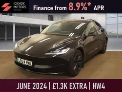 Black Used 2024 Tesla Model 3 Long Range Sedan | £36,999