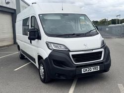 White Used 2020 Peugeot Boxer Business-Line Van | £16,000 (Good price)
