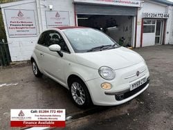 White Used 2009 Fiat 500C Lounge Cabriolet | £3,995 (A bit pricey)