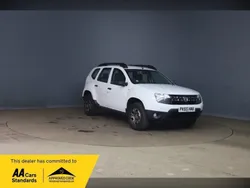 White Used 2015 Dacia Duster Ambiance SUV | £3,480
