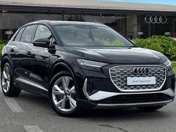 Black Used 2025 Audi Q4 e-tron S-Line SUV | £33,980 (Super price)