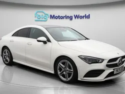 White Used 2021 Mercedes CLA180 AMG line Sedan | £22,700 (Fair price)