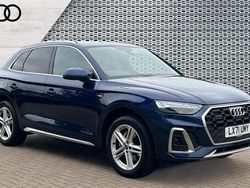 Blue Used 2021 Audi Q5 S-Line SUV | £30,997 (Fair price)