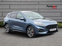 Blue Used 2020 Ford Kuga ST-Line X SUV | £16,495 (Expensive)