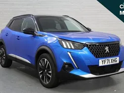 Blue Used 2022 Peugeot 2008 Premium SUV | £16,739 (Fair price)