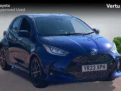 Blue Used 2023 Toyota Yaris Hybrid Sport Hatchback | £18,630 (Fair price)