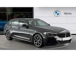 Grey Used 2022 BMW 520 M Sport Estate | £28,357 (Fair price)