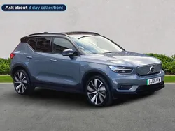 Grey Used 2021 Volvo XC40 Plus SUV | £22,864 (Fair price)