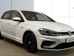 White Used 2019 VW Golf VII R-line Hatchback | £16,097 (Fair price)