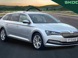 Brilliant silver metallic Used 2022 Skoda Superb SE L Estate | £22,990 (Fair price)
