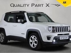 White/black Used 2020 Jeep Renegade Limited SUV | £11,178 (Fair price)
