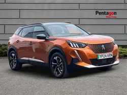 Orange Used 2024 Peugeot e-2008 GTi SUV | £17,000 (Fair price)