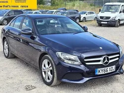 Blue Used 2016 Mercedes C220 SE Sedan | £10,280 (Good price)