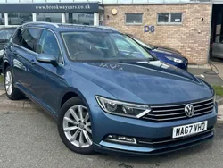 Blue Used 2017 VW Passat Business Estate | £7,290 (Fair price)