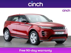 Red Used 2021 Land Rover Range Rover evoque R-Dynamic SUV | £21,999 (Good price)