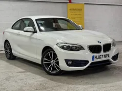 White Used 2017 BMW 218 Sport Line Coupe | £9,795 (Fair price)